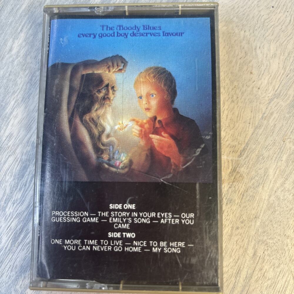 Every Good Boy Deserves Favour by The Moody Blues (Cassette)